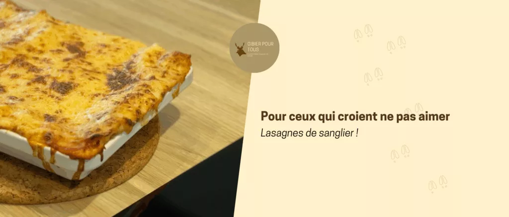 Lasagnes de sanglier